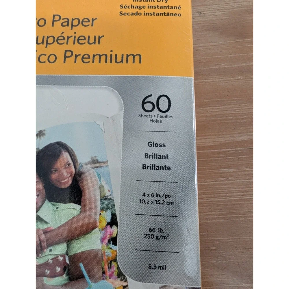 NEW Kodak 4 X‎ 6 Premium Photo Paper 60 Sheets, SEALED